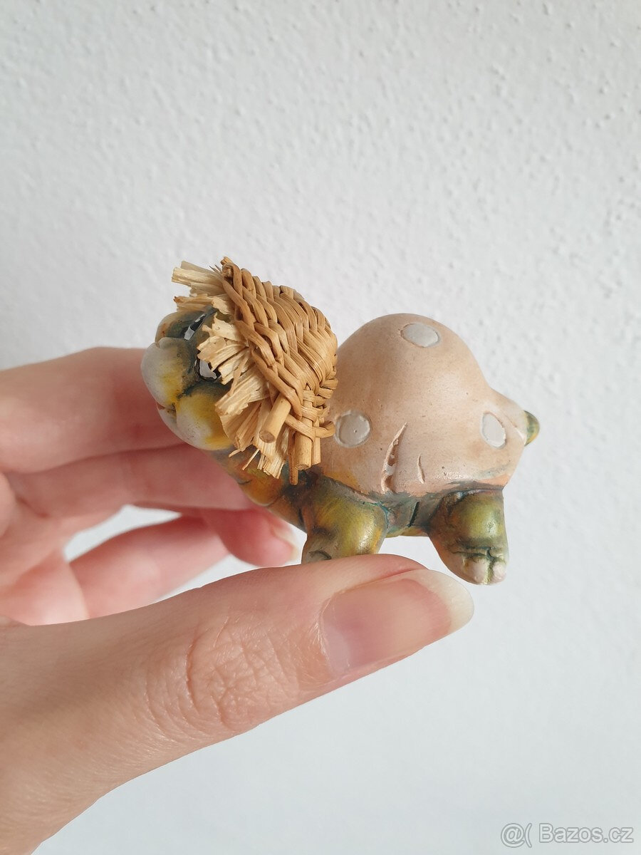 Dekorace želvička želva soška figurka - 2