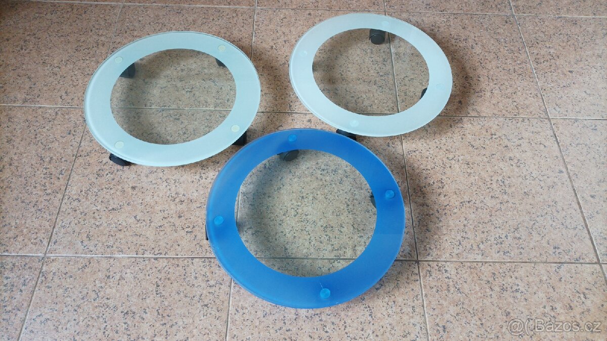 Podložky na květiny - pojízdné - 2