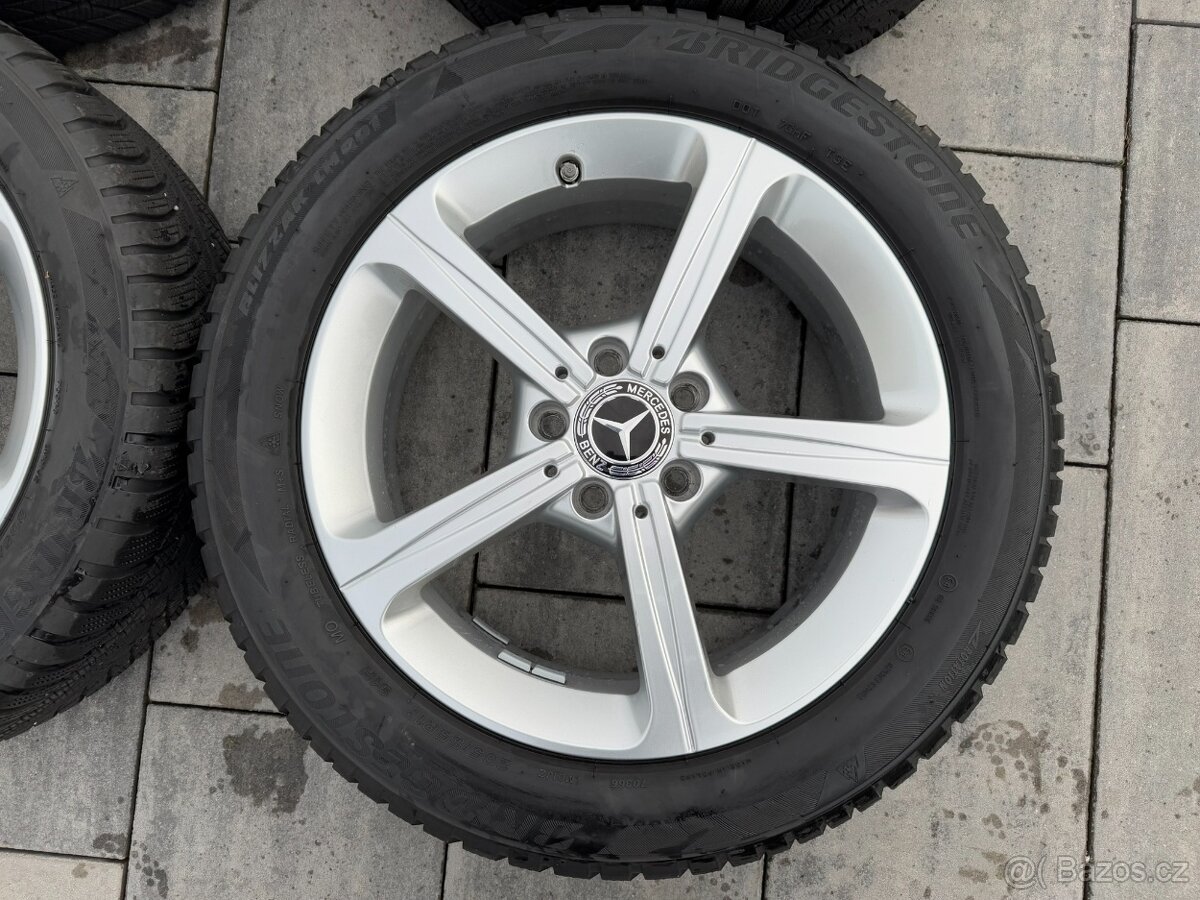 Originál alu kola Mercedes A-class 5x112 R17 zimní - 2