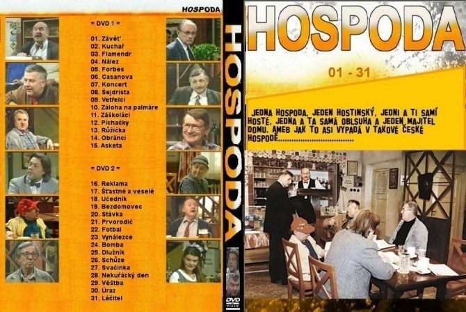 Sháním DVD filmy seriál Hospoda, Chybí mi do sbírky, - 2