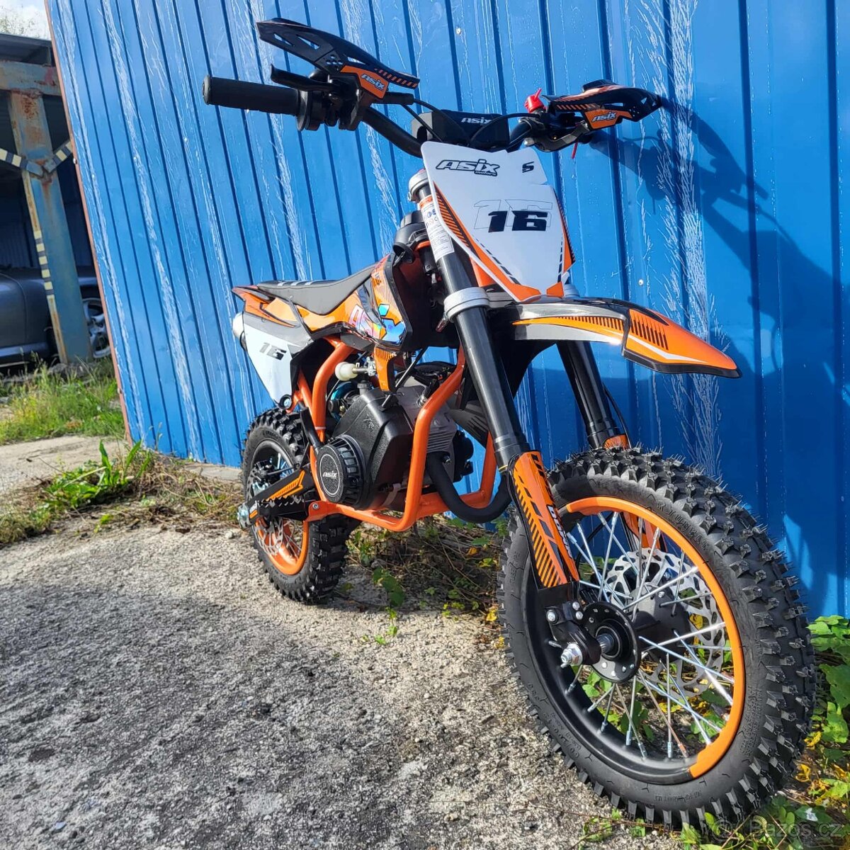 PITBIKE ASIX xb16 60cc 12/10 PULL START 2T automat