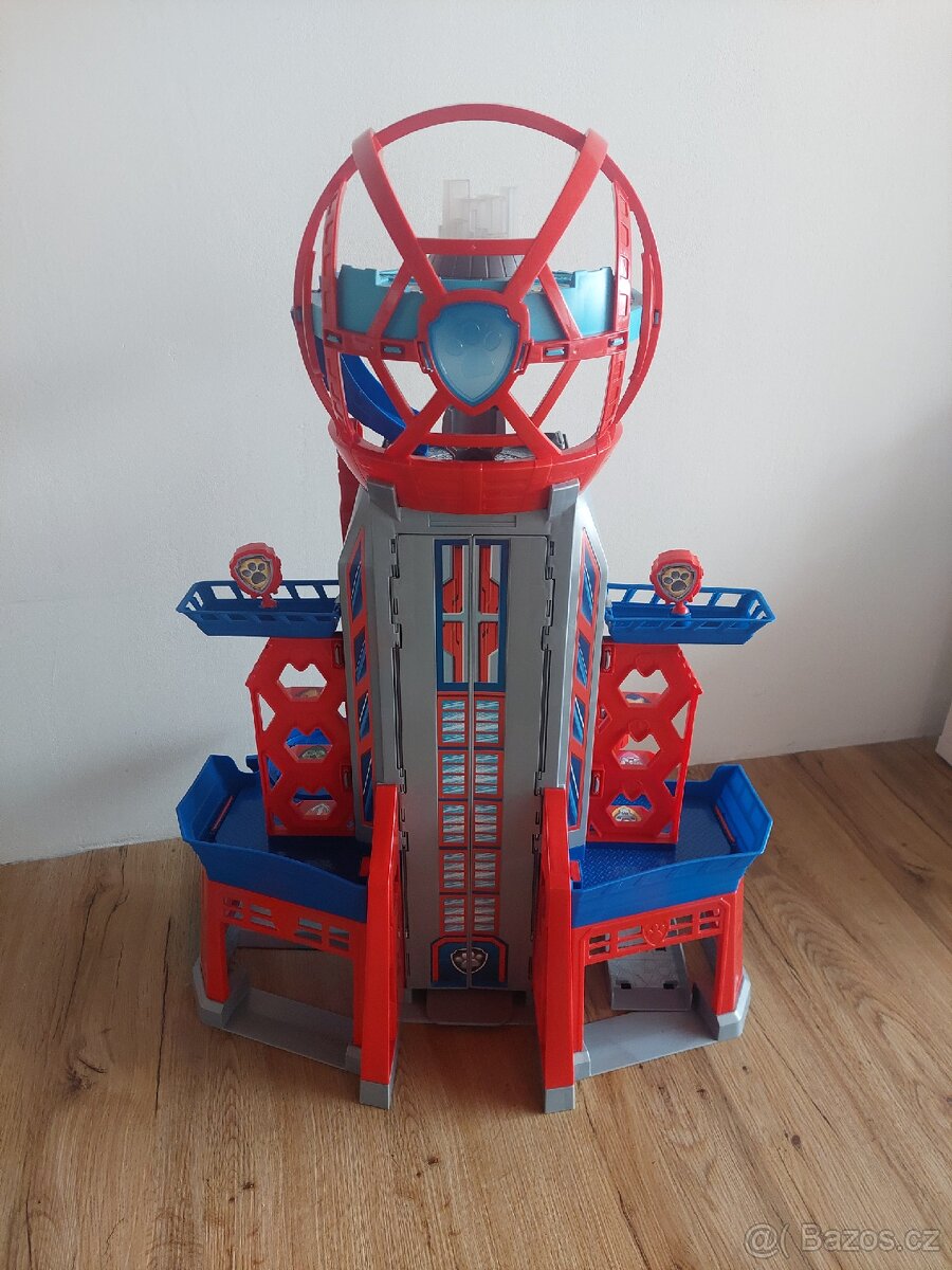 Věž tlapková patrola, auta, postavičky, puzzle, kostým - 2