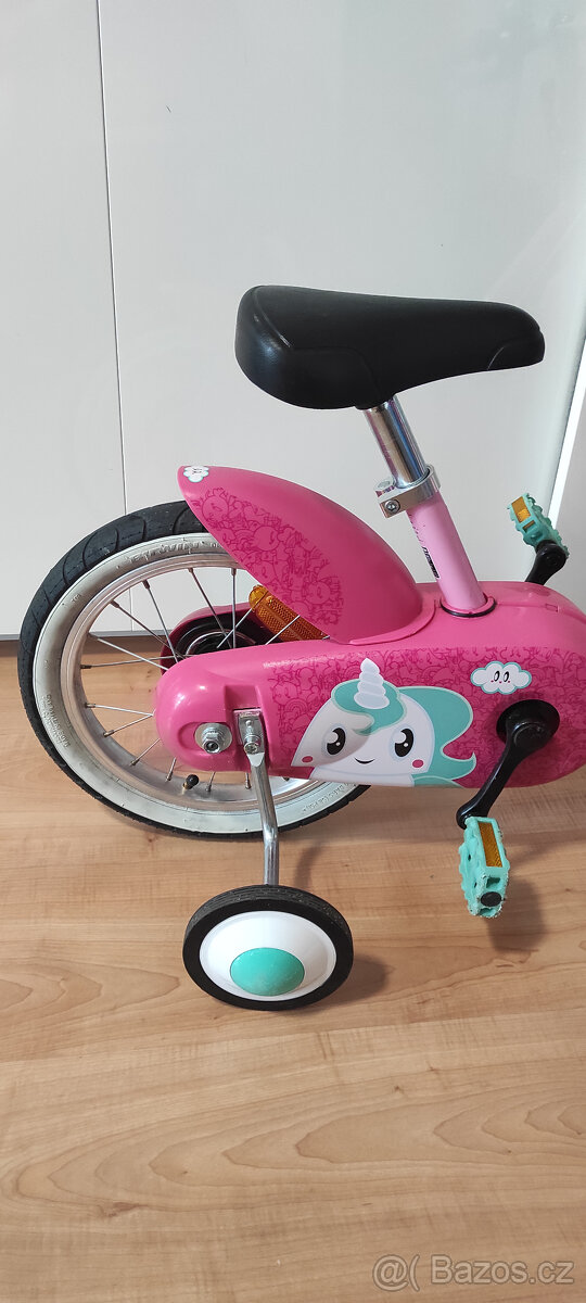 Dětské kolo 14 btwin z Decathlonu s jednorožec - 2