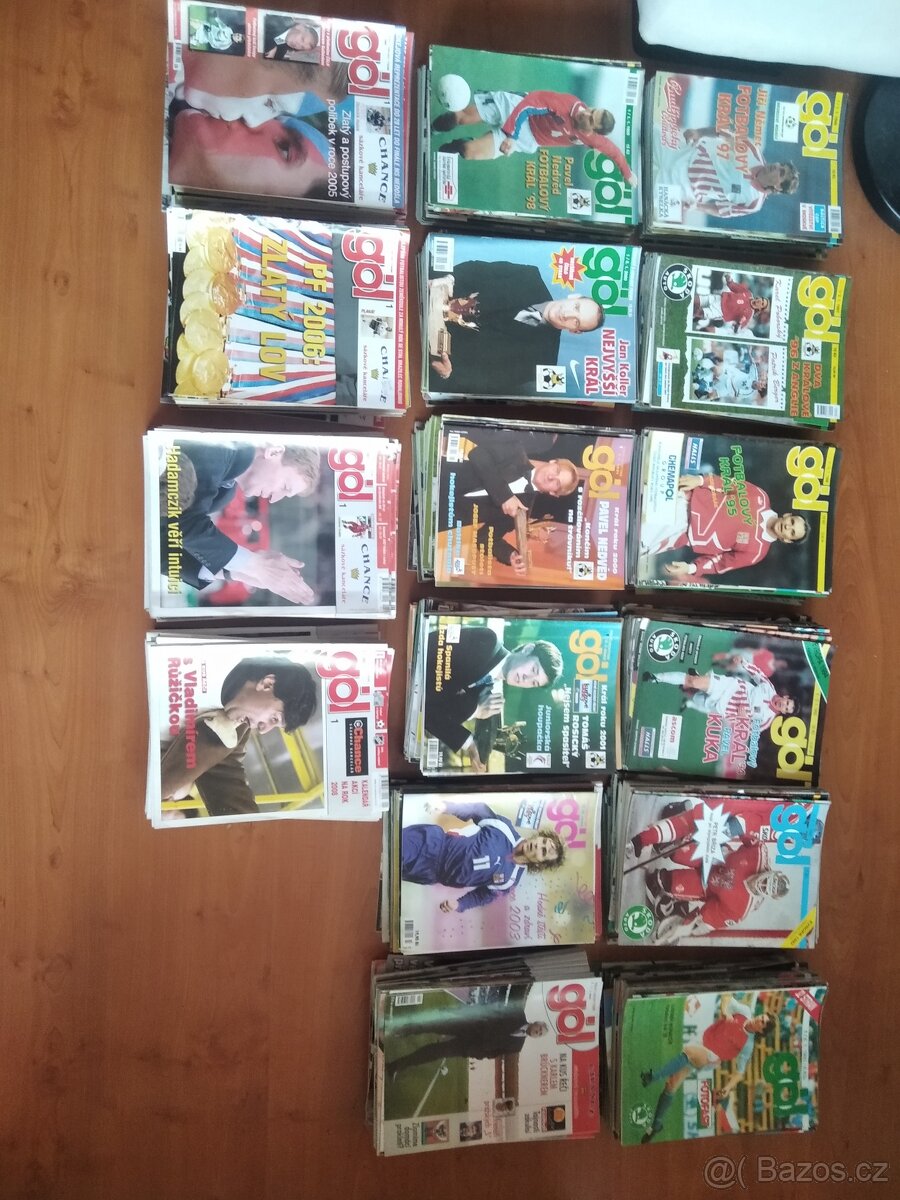 Časopisy Gól,Stadión a Štart - 2