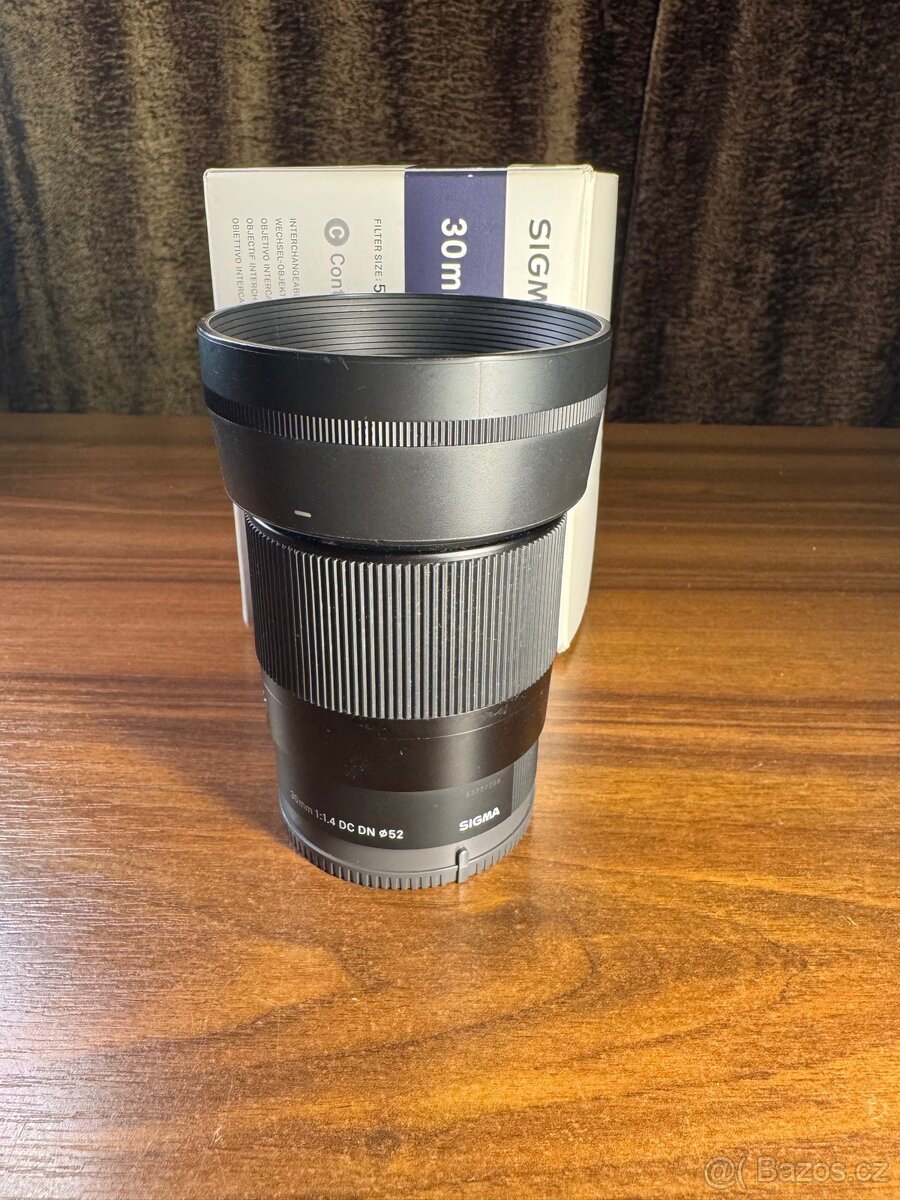 Zamluveno Sigma F1.4 30mm DG DN Sony-E - 2