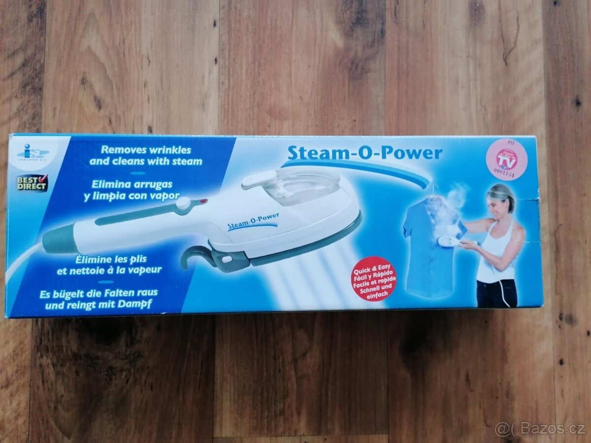 napařovací žehlička způsobem páry zn. STEAM-O-POWER, - 2