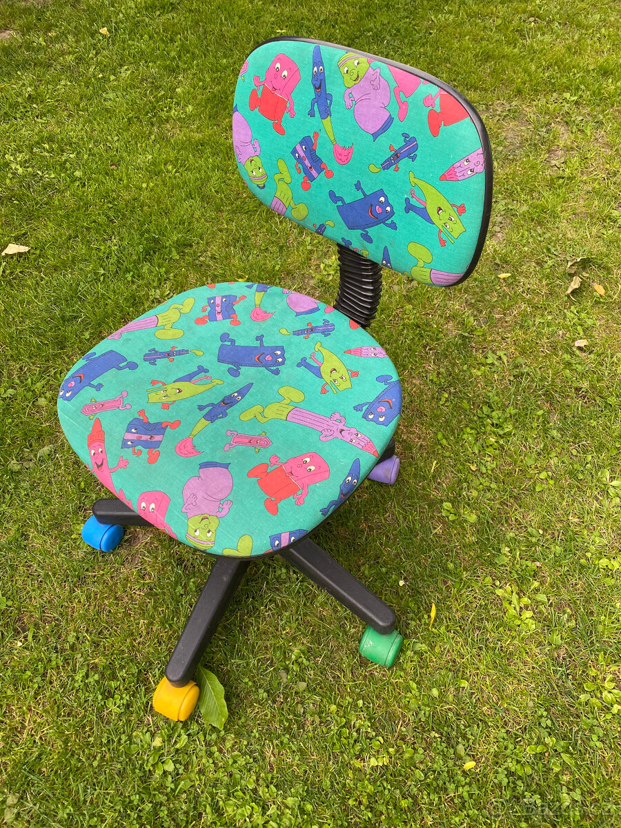 Dětská židle na kolečkách - 2