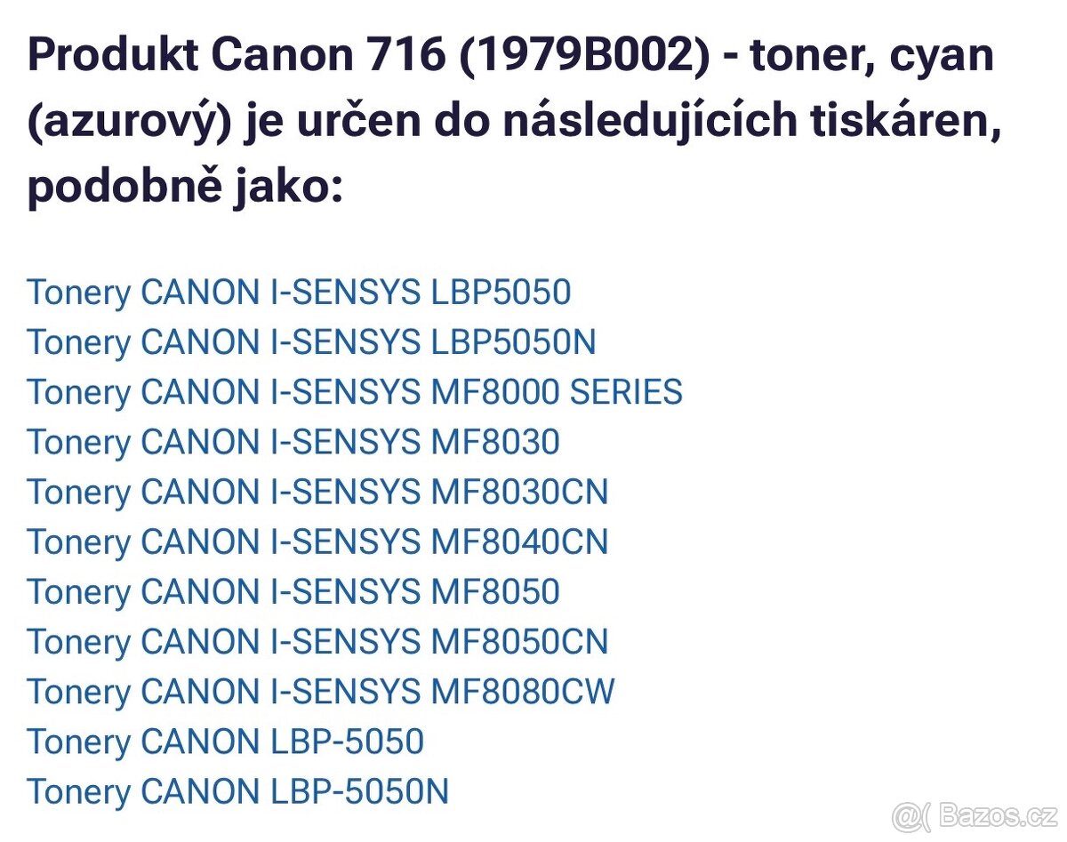 Tonery Canon - 2