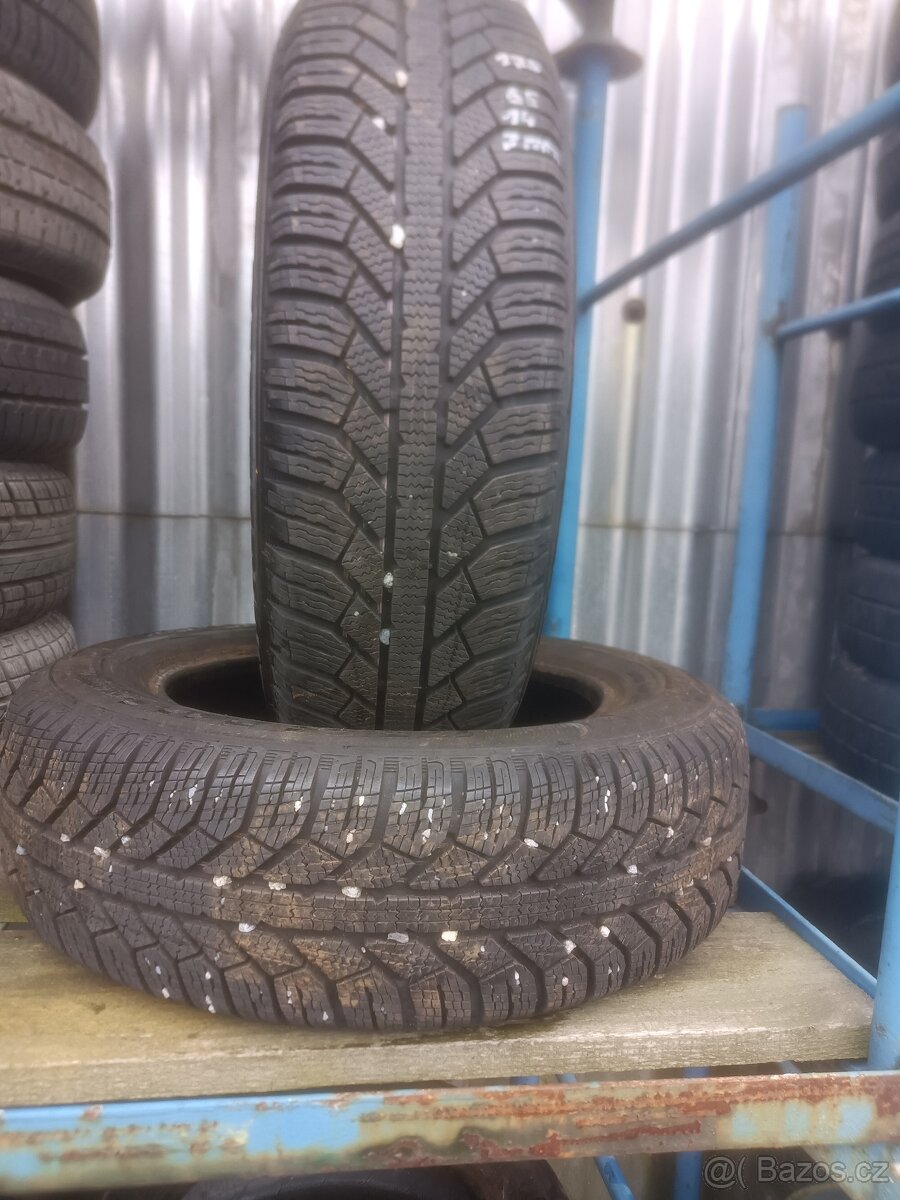 Zimni 175/65/14 2×Semperit 7mm - 2