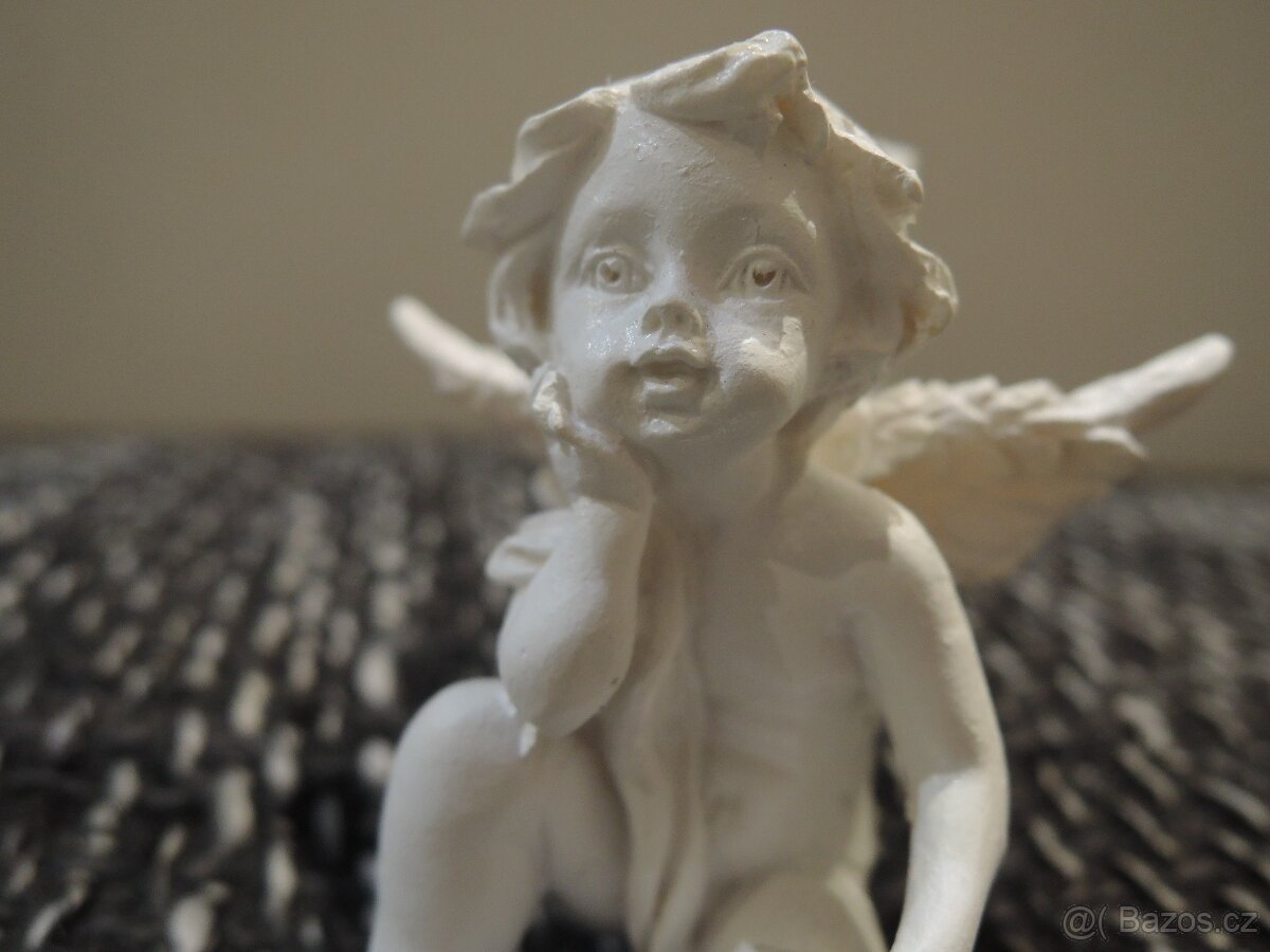 svícny, andělé, dekorace - 2