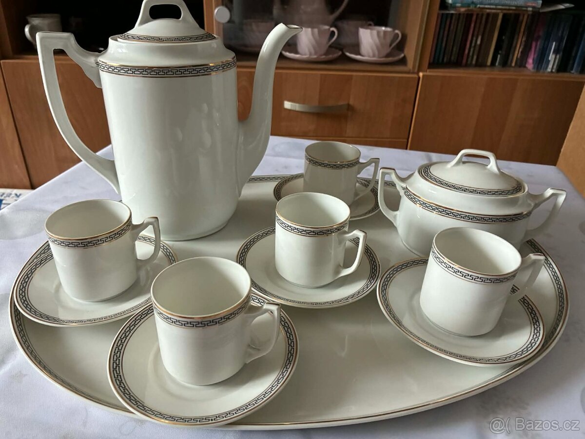 Porcelánový čajový/kávový servis - 2