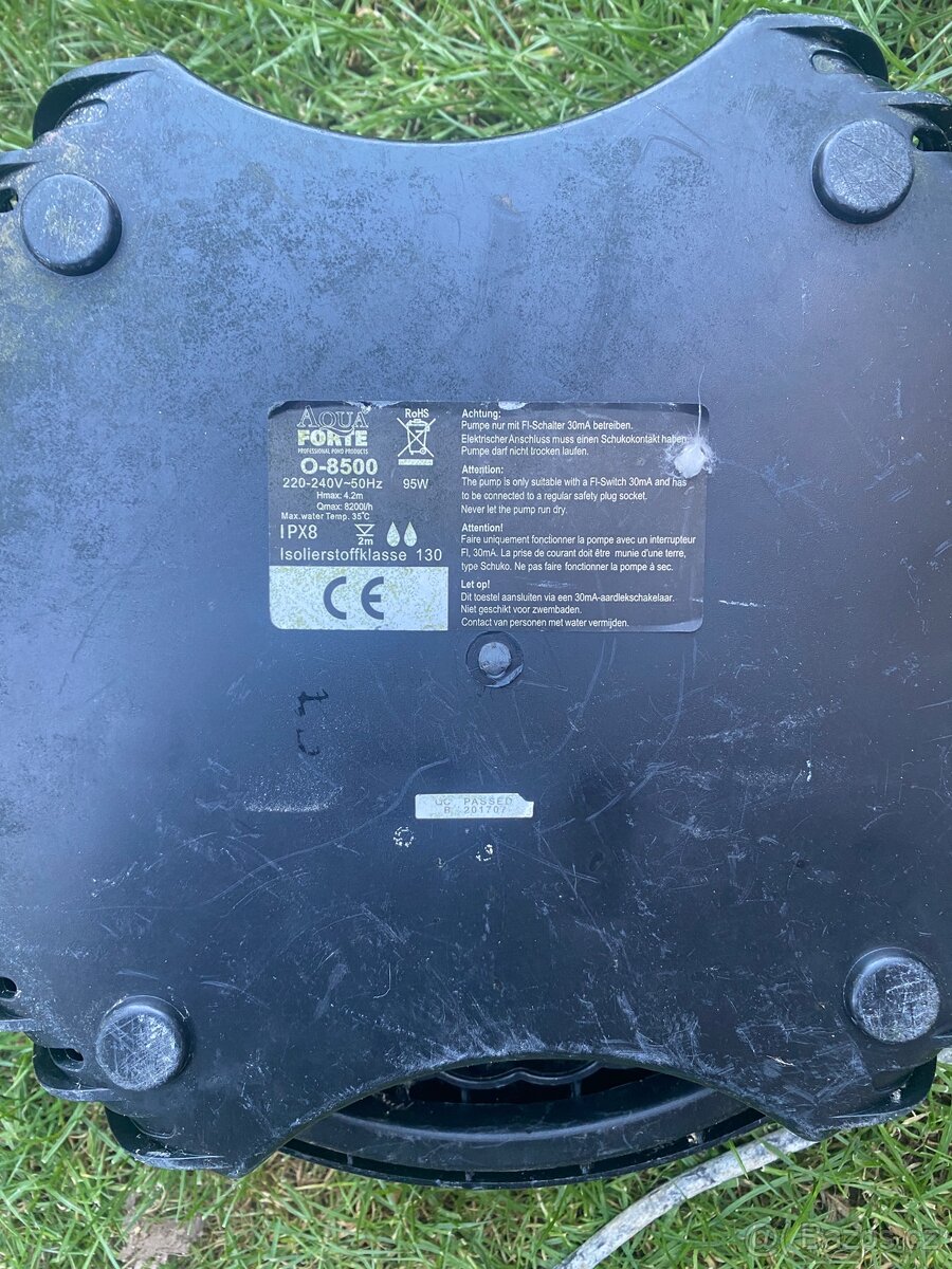 Čerpadlo do jezírka - 2