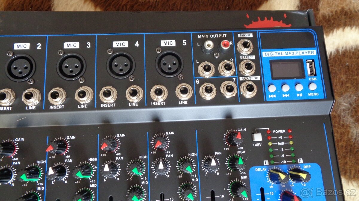 Mix pult 7kanál - 2