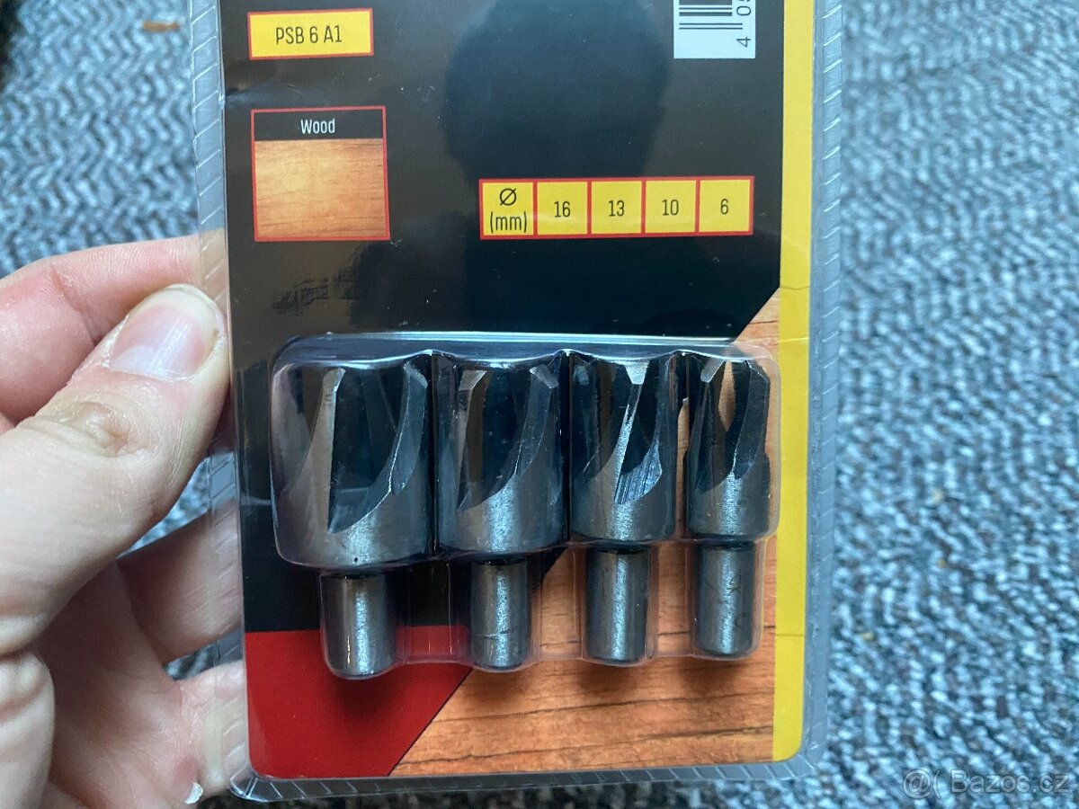 10x Sada čepových vrtáků do dřeva Parkside - 2