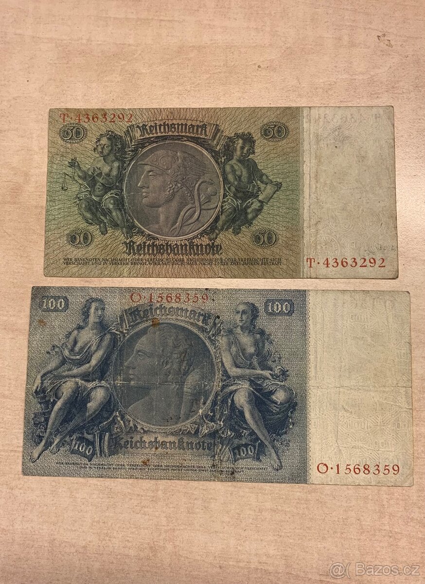 Bankovky Reichsmark - 2