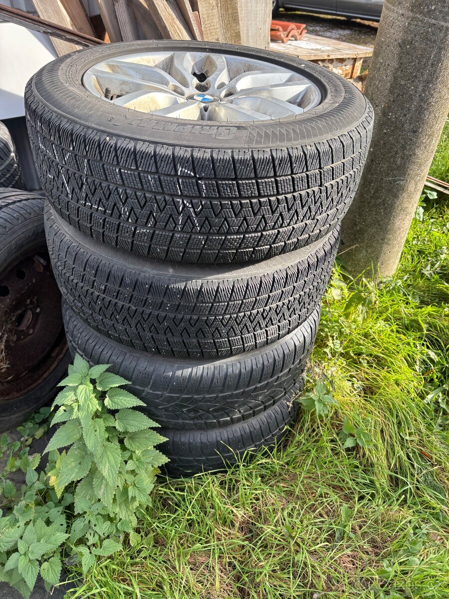 BMW x3 sada zimních kol 225/60 R17 - 2