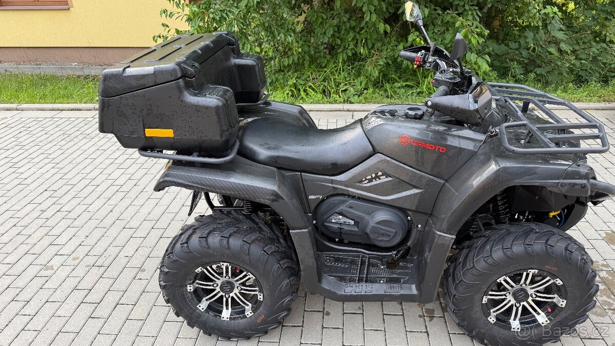 Cfmoto gladiator 520s Čtyřkolka má najeto 850 kilometrů