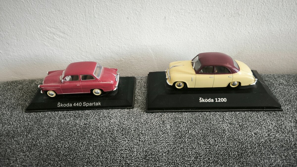 Modely Škoda DeAgostini 1:43 - 2