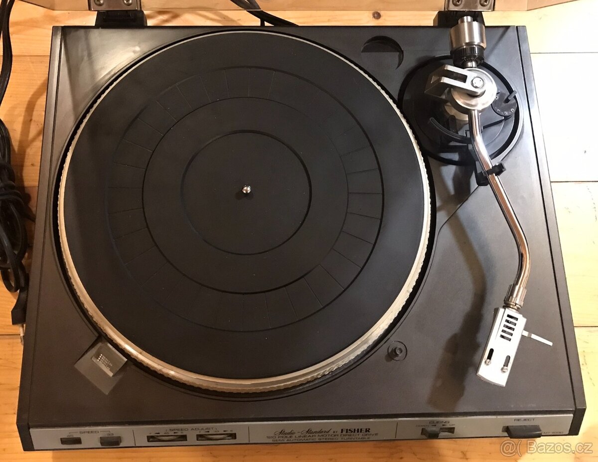 JAPONSKÝ GRAMOFON FISCHER MT-6330 ( 1980) PŘÍMÝ NÁHON ,NOVÁ - 2