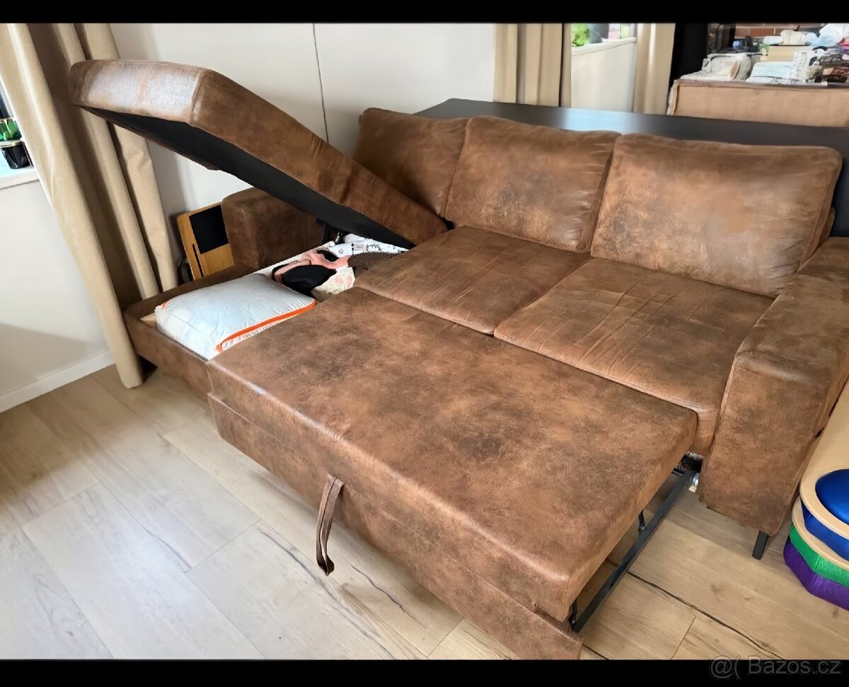 Gauč / sedací souprava / pohovka. levá - 2