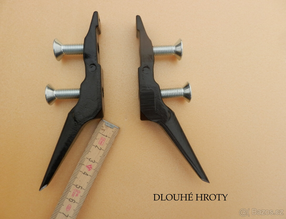 Hliníkové arboristické stromolezecké stupačky - NOVÉ - 2