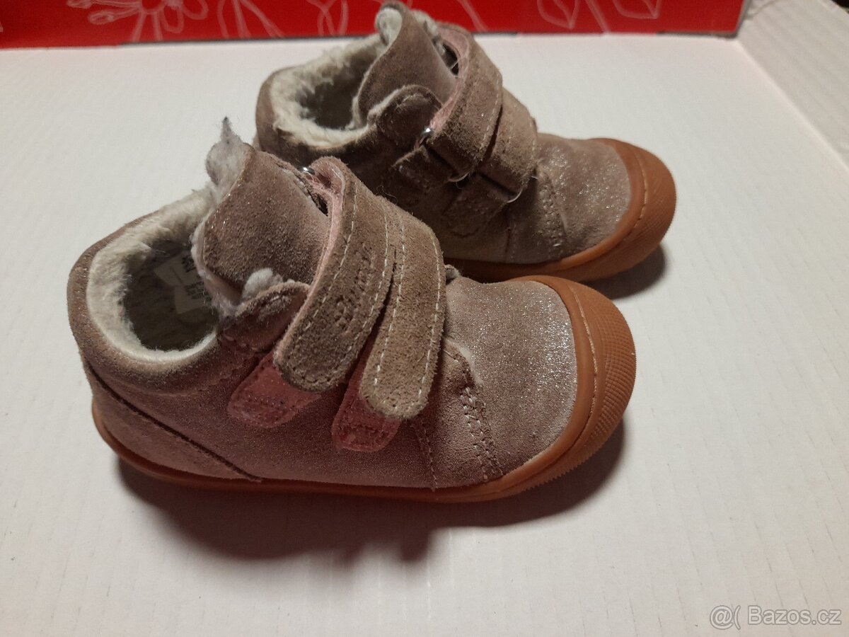 Dětské dívčí zimní kotníčková obuv s kožíškem Lurchi - 2