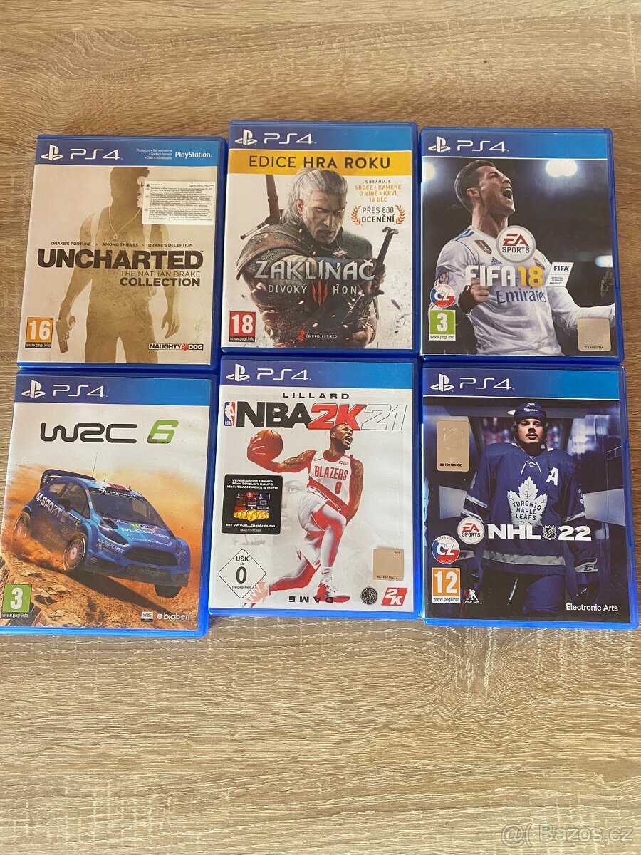 Prodam hry na PS4 - 2