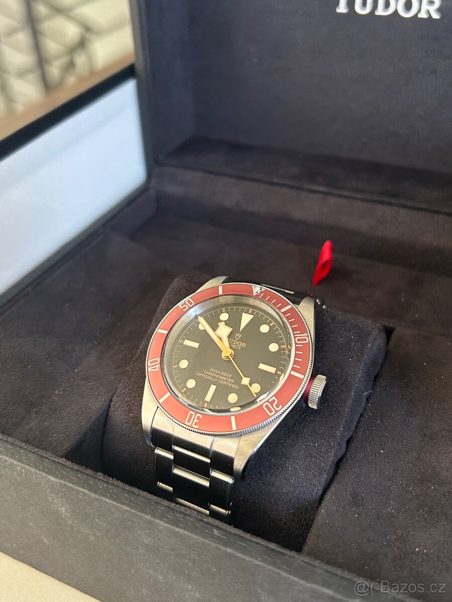 Tudor Black Bay 79230R Burgundy + záruka + příslušenství - 2