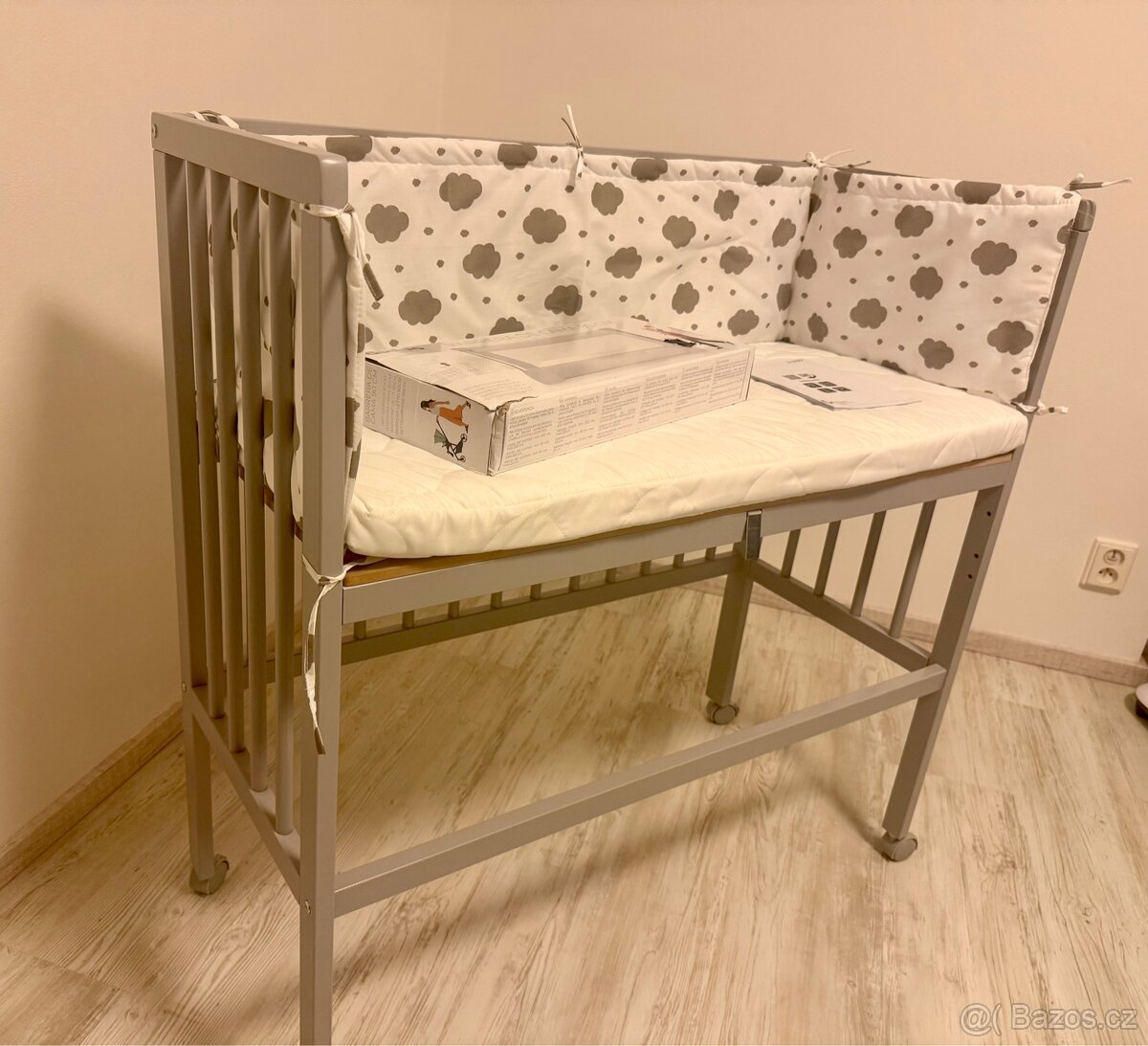 Dětská postýlka - přistýlka k posteli - 2