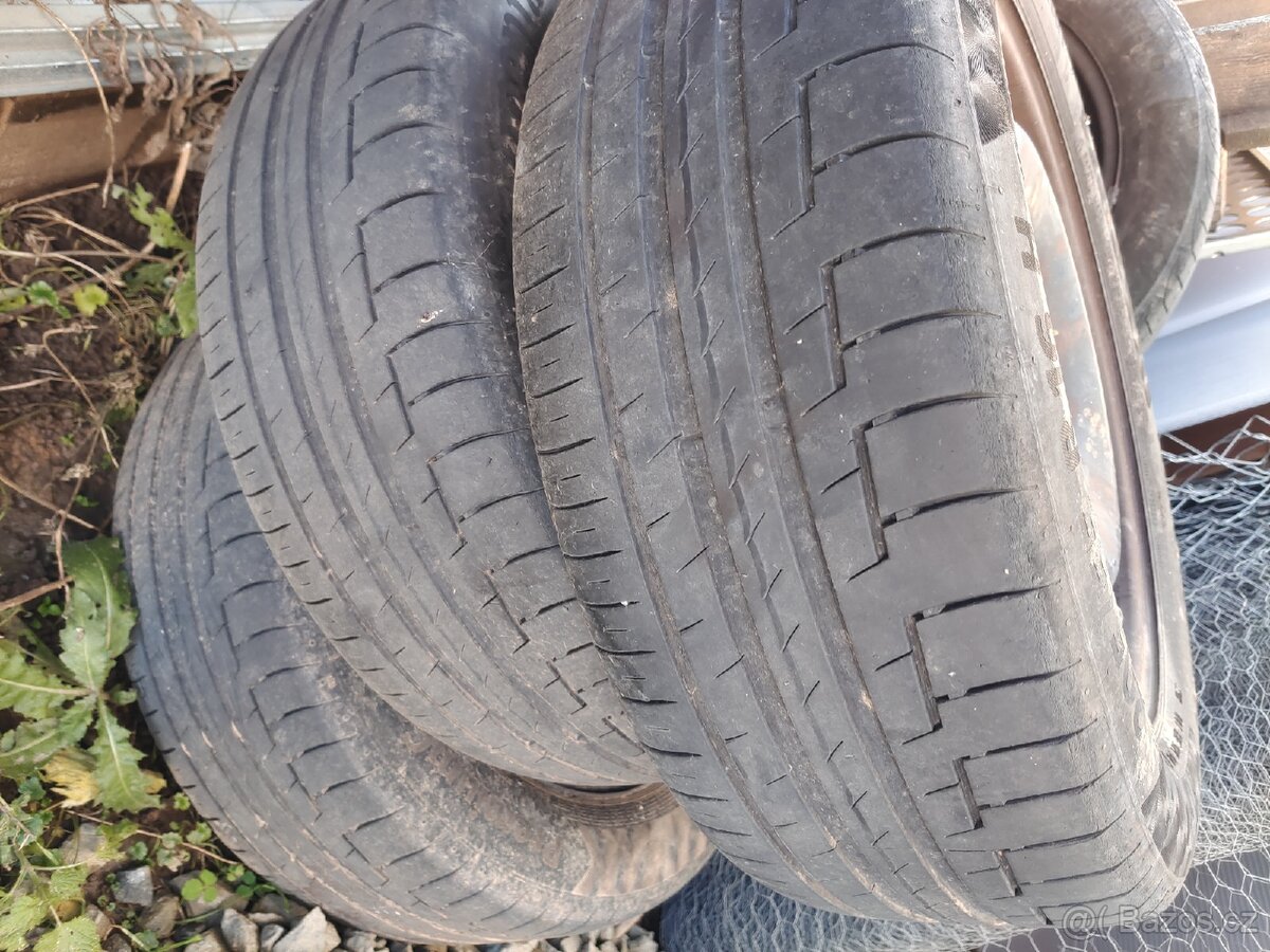 Pneu + disky Octavia 3 205/55/16 letní - 2