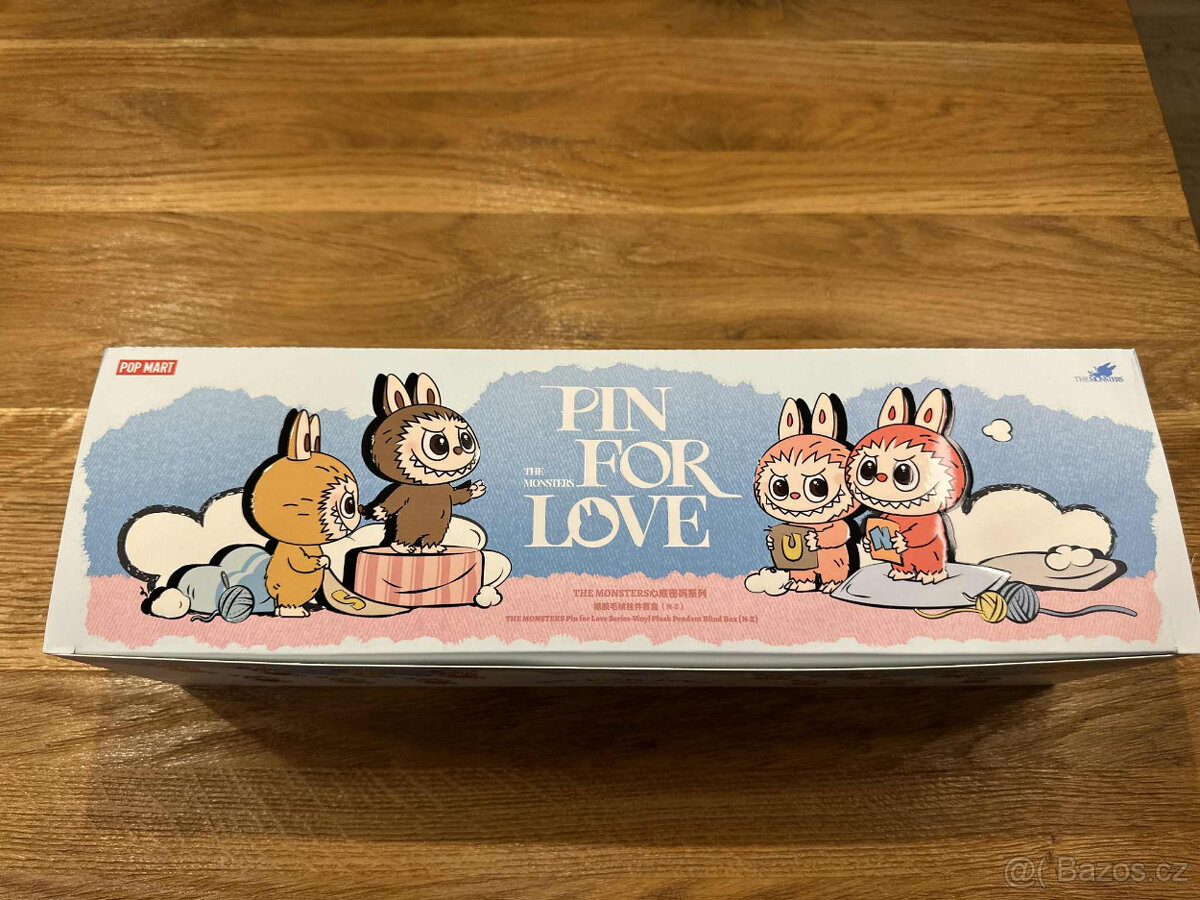 LABUBU - PIN FOR LOVE SERIES - Blind Box (N-Z) - ORIGINÁL - 2