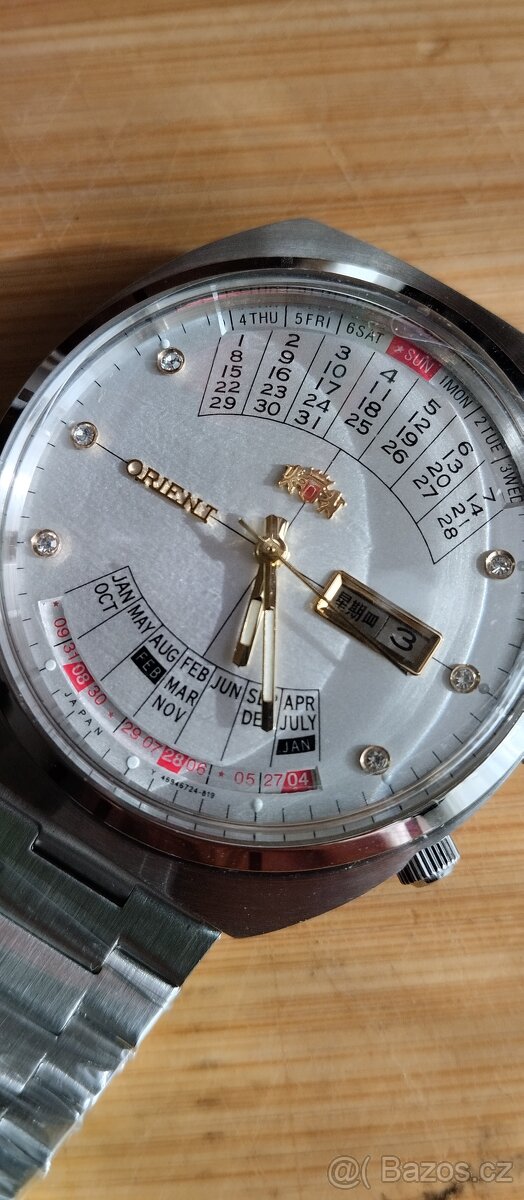 odolné hodinky ORIENT AUTOMATIK MULTIKALEDAR,NOVÉ - 2