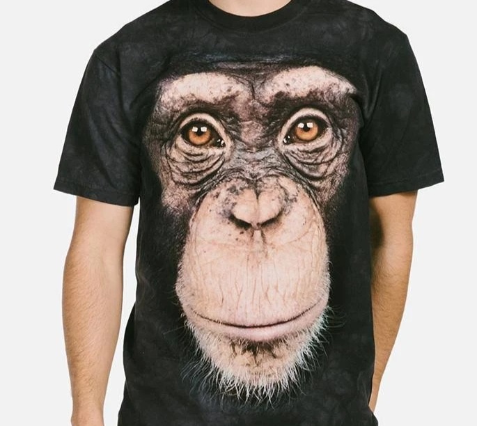 Krásné nové triko s šimpanzem - 2