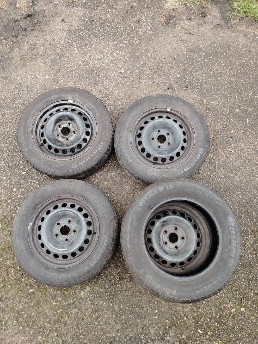 Sada zimních kol 195 65 R15 Barum Škoda Octavia 2 - 2