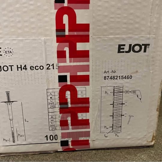 92ks Hmoždinka talířová RJOT H4 - 2