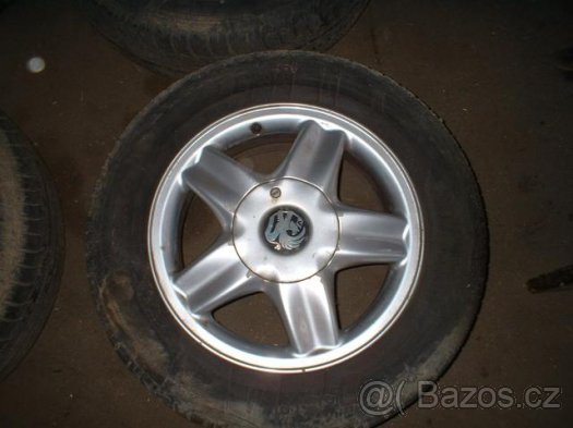 4x použitý alu disk Opel 15 - 2