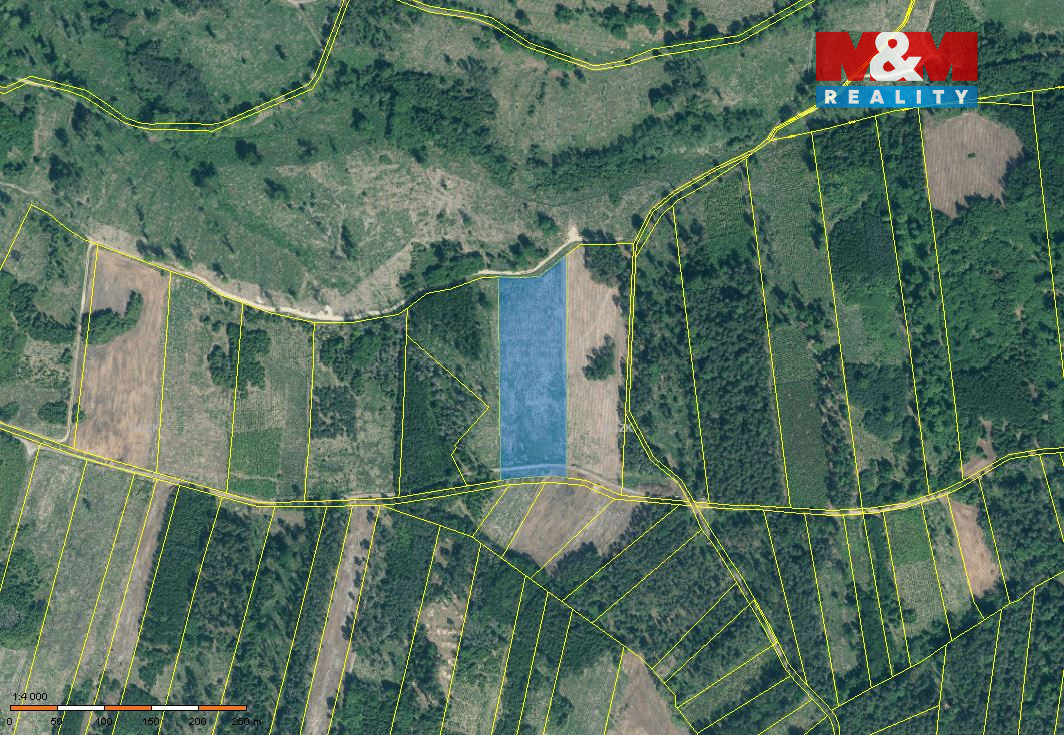 Prodej lesa, 31810 m², Jetětice - 2