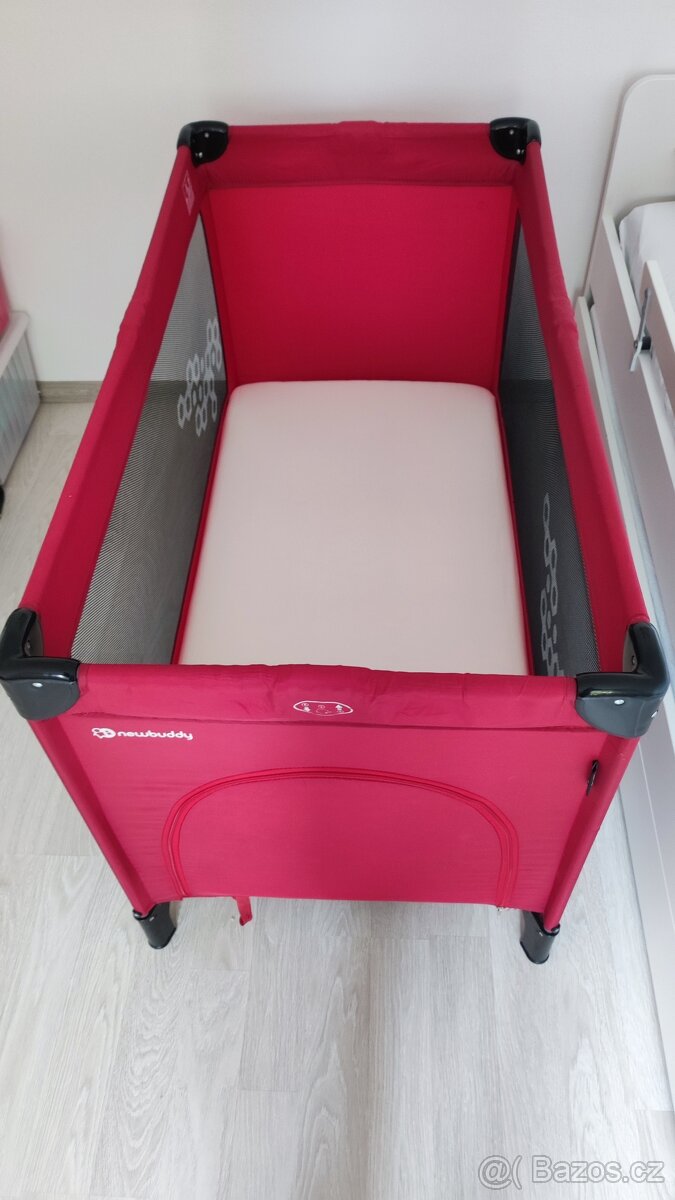 Dětská cestovní postýlka včetně matrace - 2