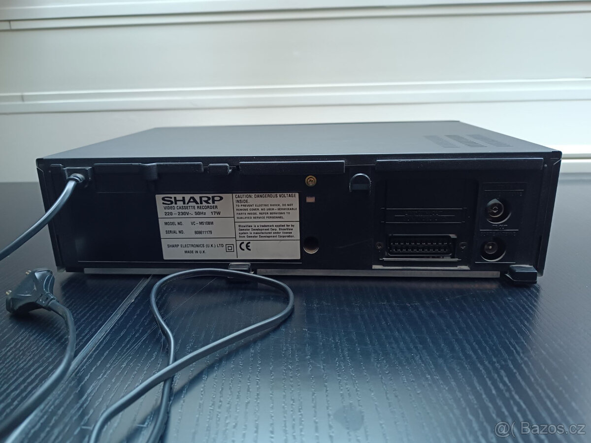 Video Sharp VC-M510 + zdarma 10 kazet - 2
