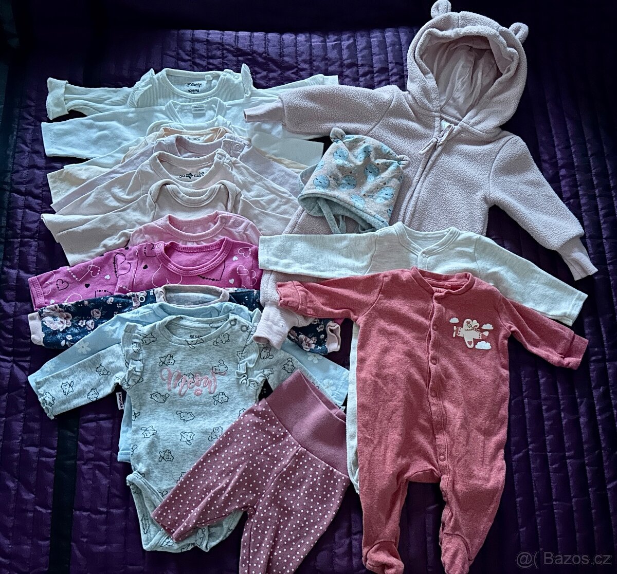 Balík dětského oblečení vel. 56, 62 - 2