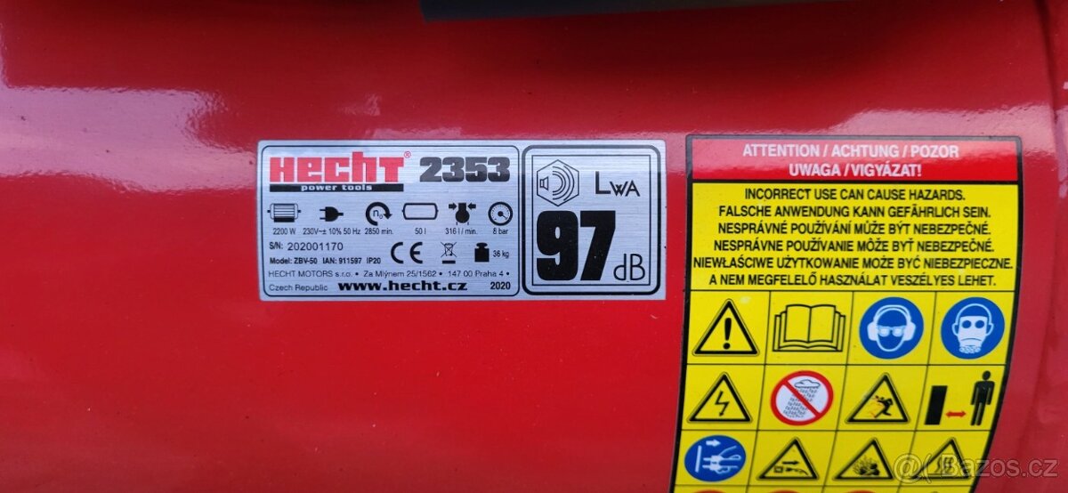 Kompresor Hecht 2353 - 2