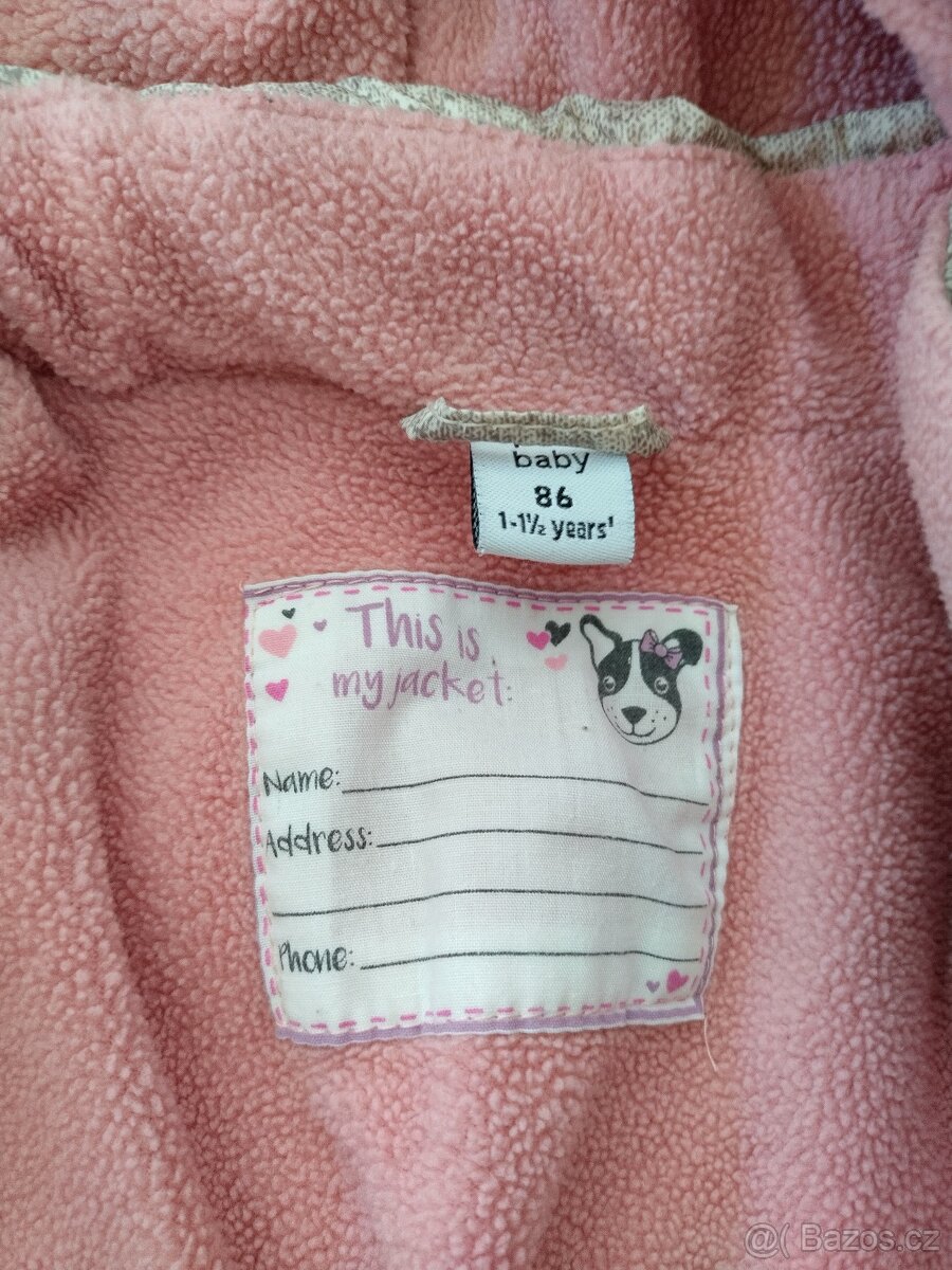 Zimní bundička vel. 86 - 2