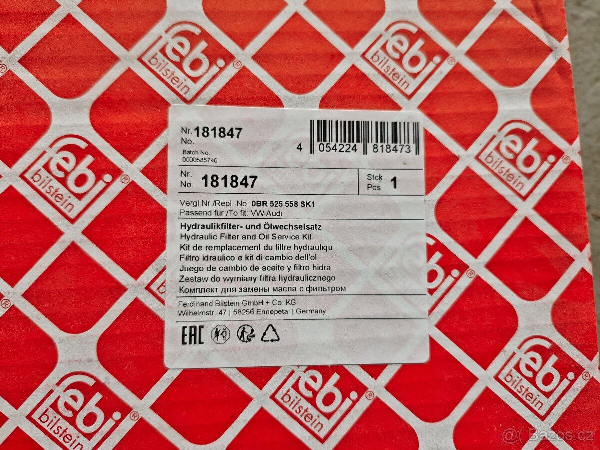 Set na výměnu oleje Haldex VW GROUP - 2