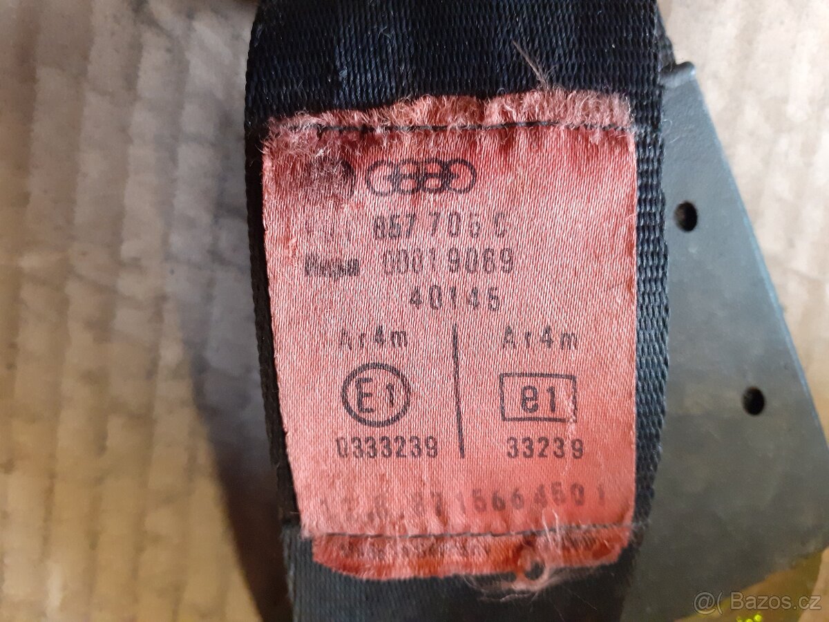 přední pásy VW Golf 3 - 2