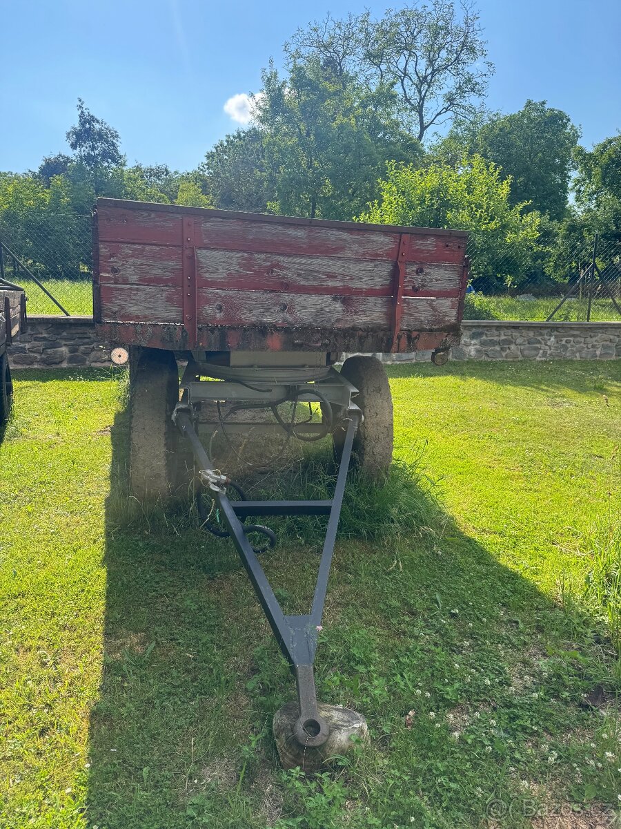 Vlek za traktor 5 tun - 2