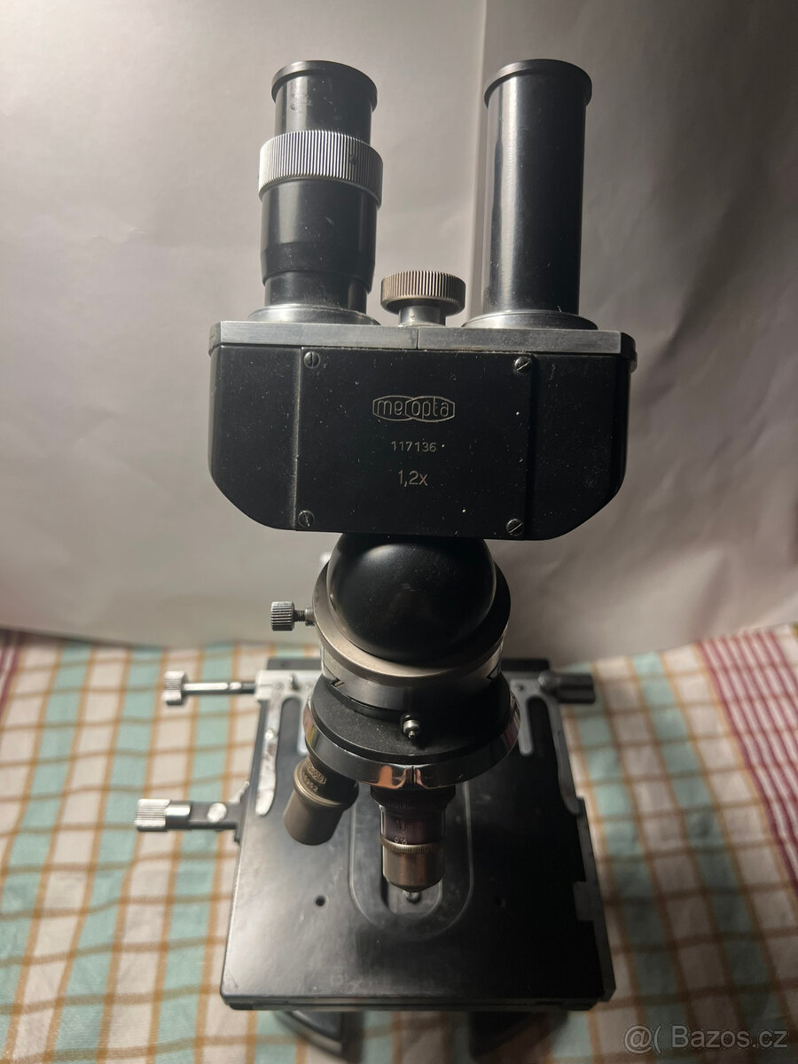 Binokulární mikroskop Meopta-sběratelský kus - 2