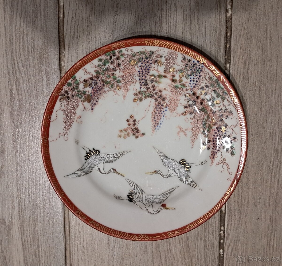 Starý čínský talíř značený - 2