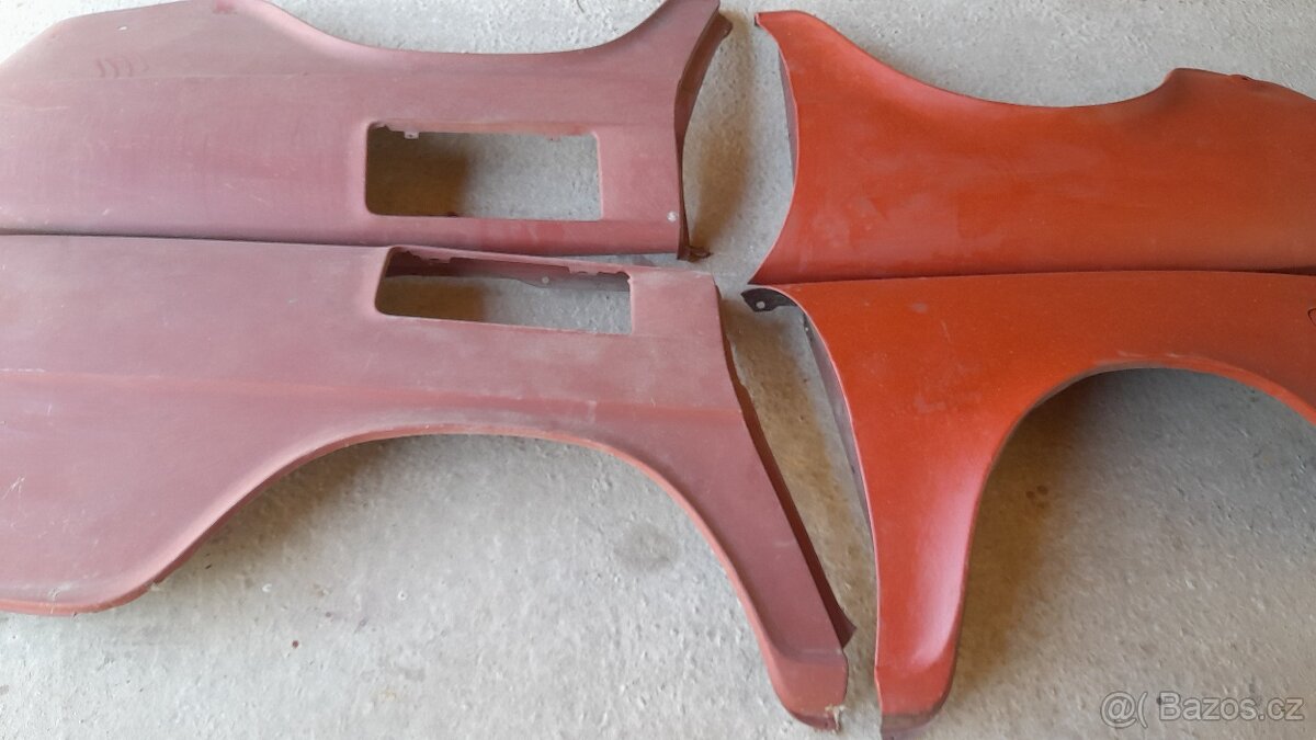 ŠKODA 100 110 přední+zadní blatníky - 2