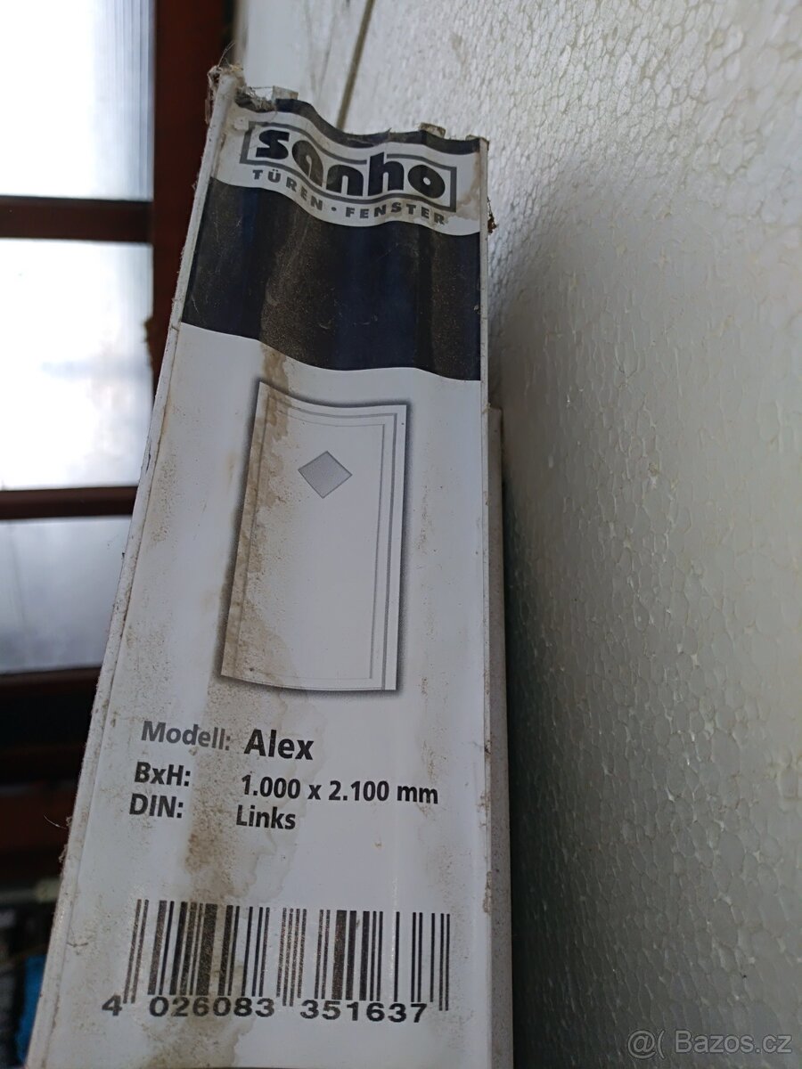 Plastové dveře 100 cm x 2100 cm - 2