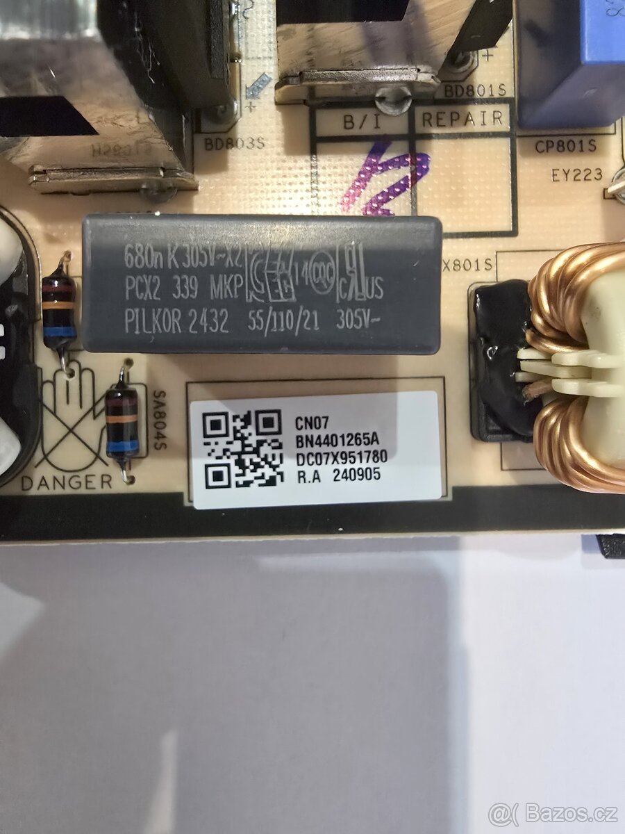 Nahradní díly Samsung OLED 65 S90D 2024 (QE65S90DATXXH) - 2